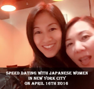 20160424 | 海外結婚相談所・海外駐在者の婚活サポート・TJM Speed Dating with Japanese Women in New York City