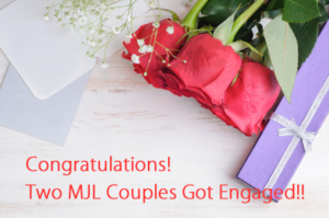 Congratulations! Two MJL Couples Got Engaged!! | 海外結婚相談所・海外駐在者の婚活サポート・TJM Congratulations! Two MJL Couples Got Engaged